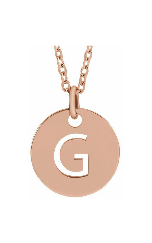 18K Rose Gold Plated Sterling Silver (925) Metal Necklace