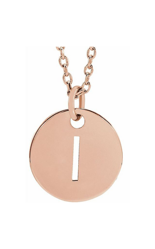 18K Rose Gold Plated Sterling Silver (925) Metal Necklace