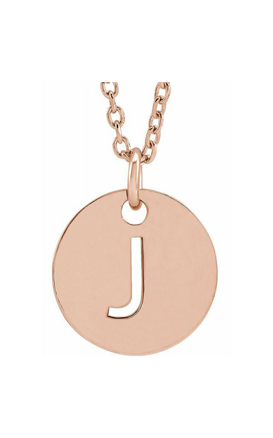 18K Rose Gold Plated Sterling Silver (925) Metal Necklace