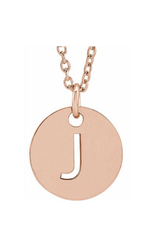18K Rose Gold Plated Sterling Silver (925) Metal Necklace