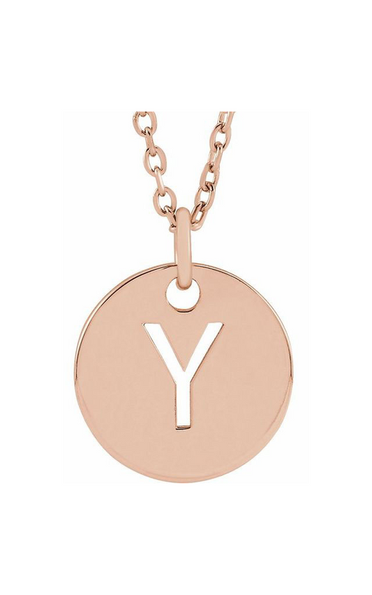 18K Rose Gold Plated Sterling Silver (925) Metal Necklace