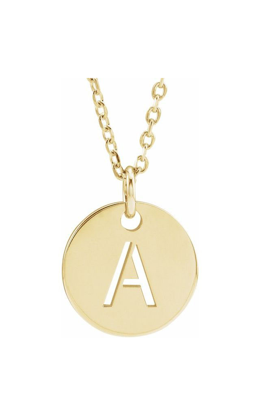 14K Yellow Gold Metal Necklace