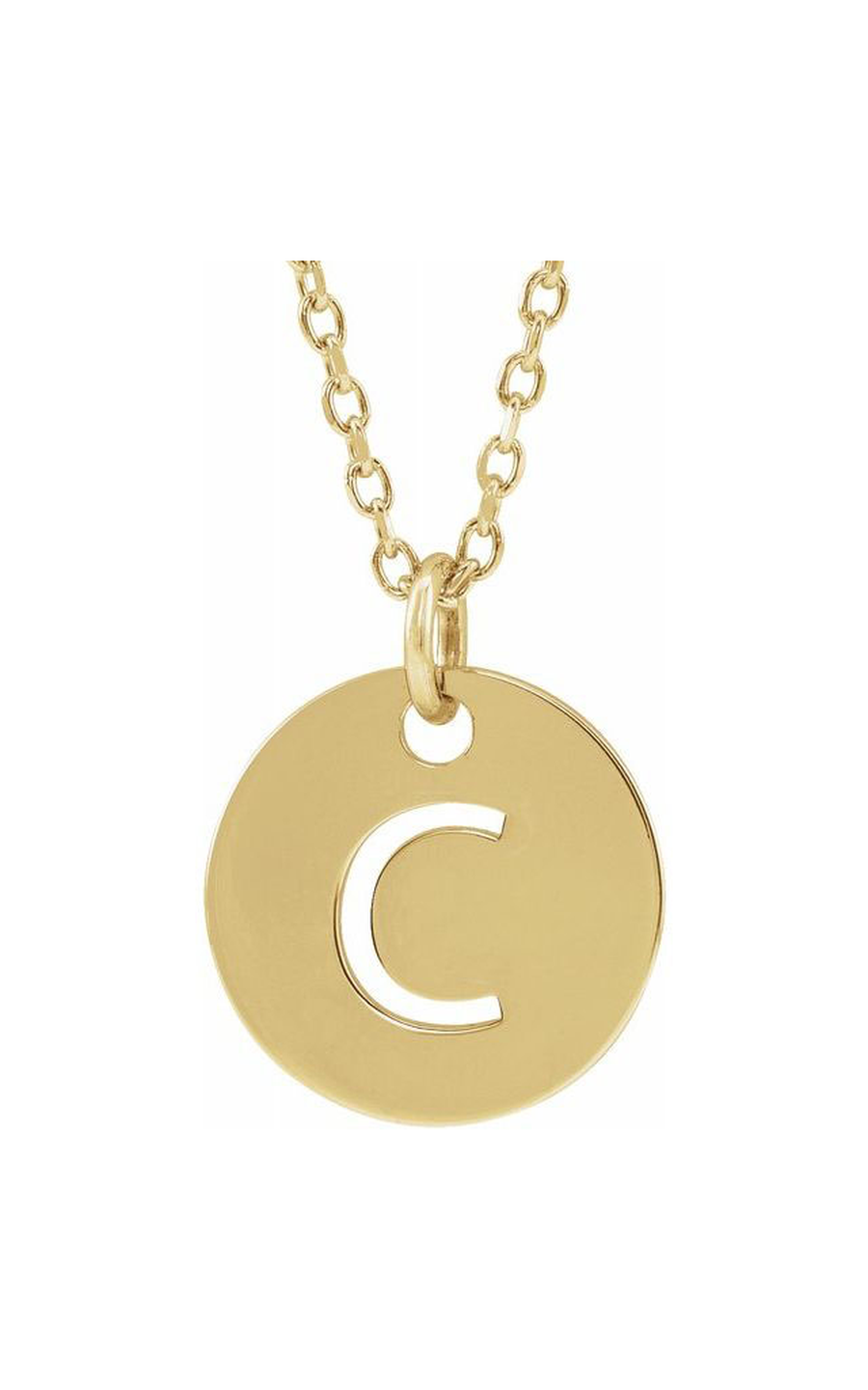 14K Yellow Gold Metal Necklace