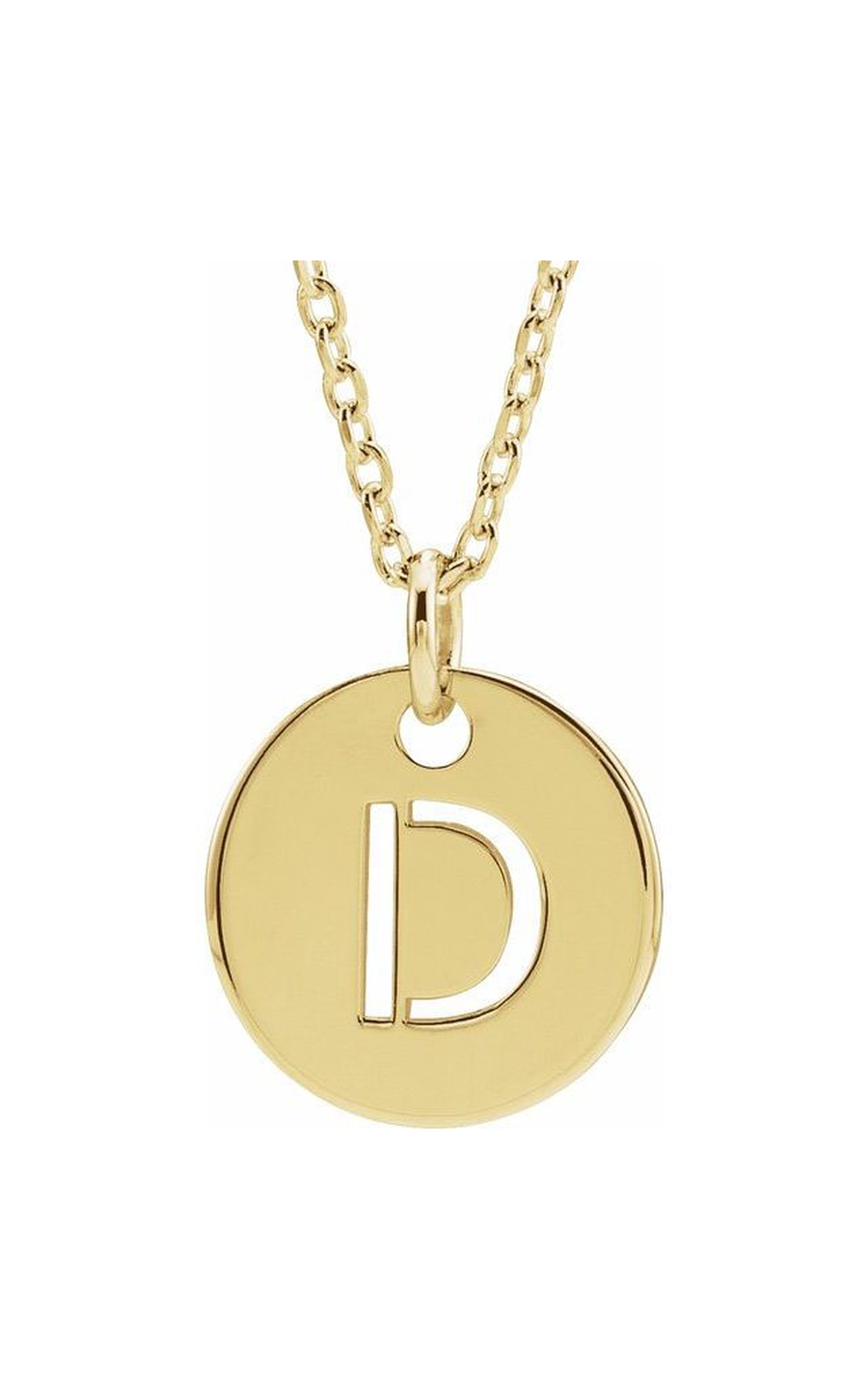 14K Yellow Gold Metal Necklace