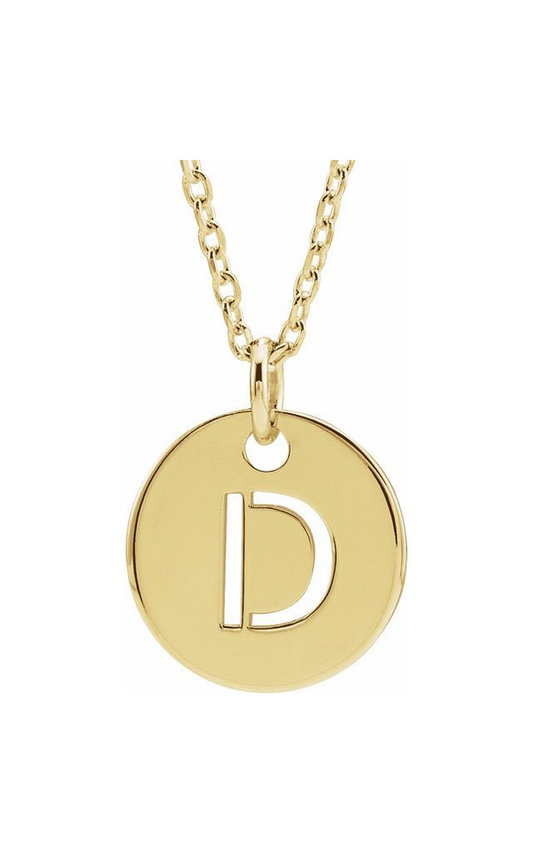 14K Yellow Gold Metal Necklace