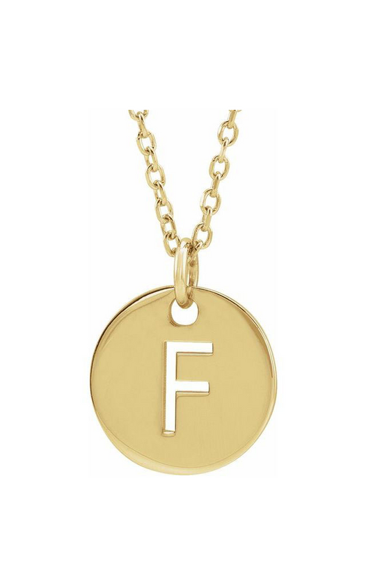 14K Yellow Gold Metal Necklace