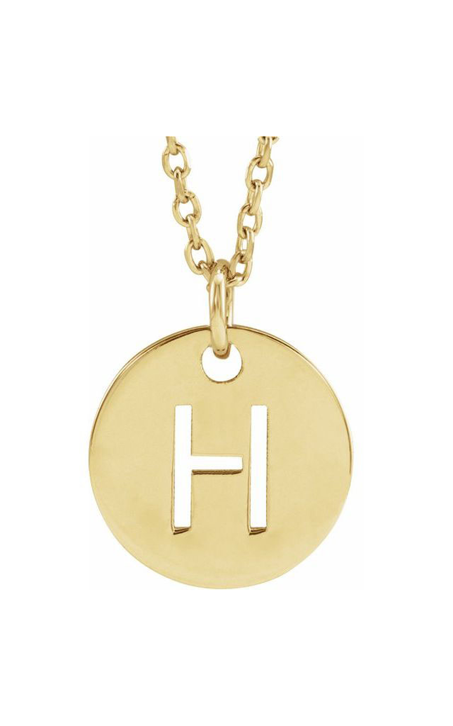 14K Yellow Gold Metal Necklace