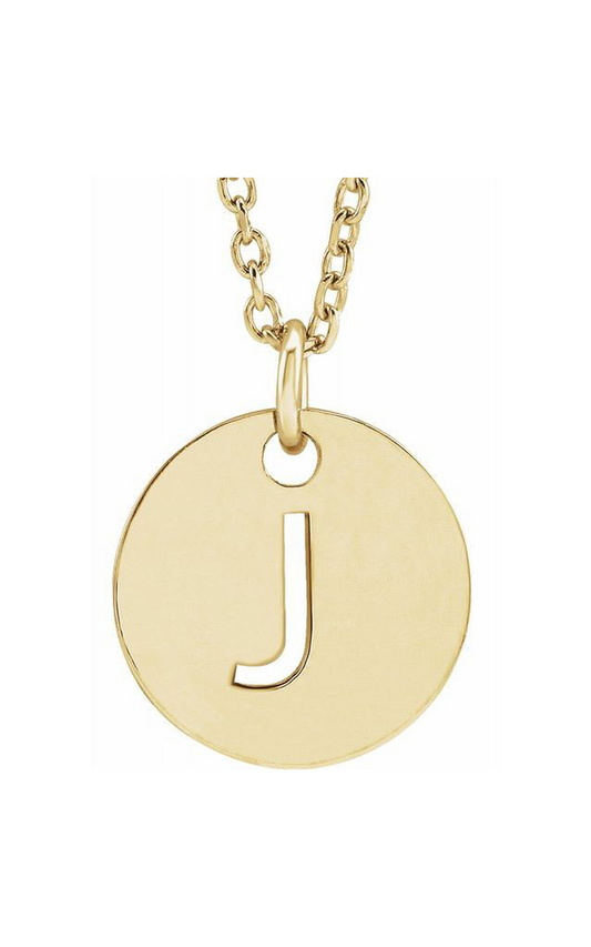 14K Yellow Gold Metal Necklace