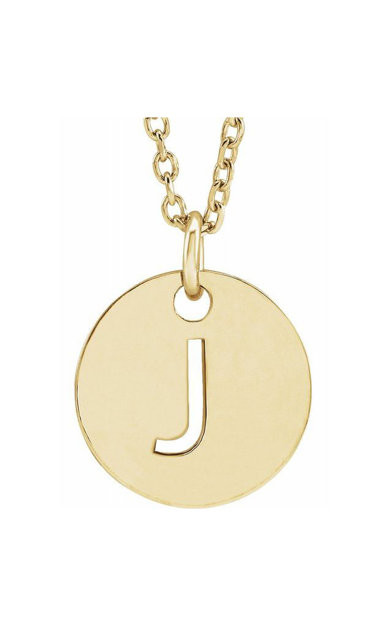 14K Yellow Gold Metal Necklace