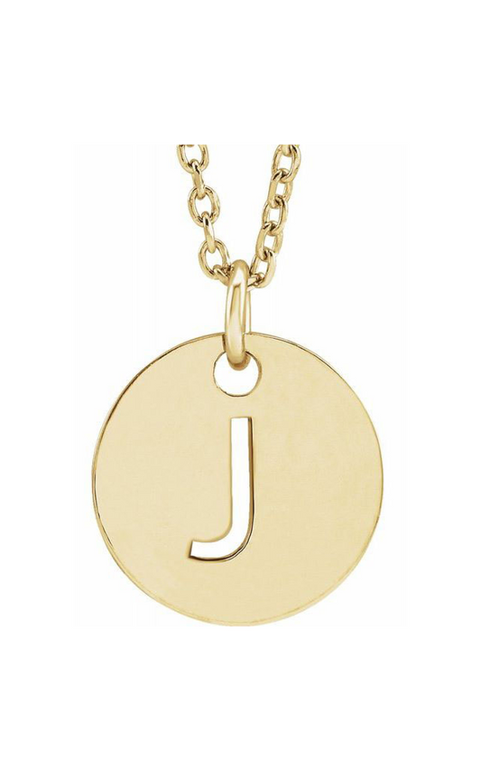 14K Yellow Gold Metal Necklace