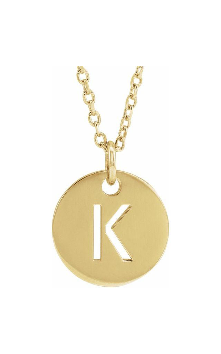 14K Yellow Gold Metal Necklace