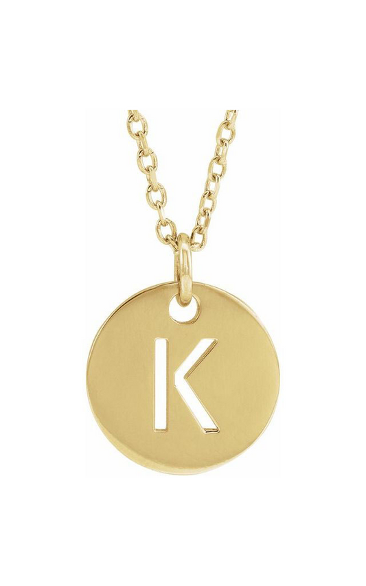 14K Yellow Gold Metal Necklace