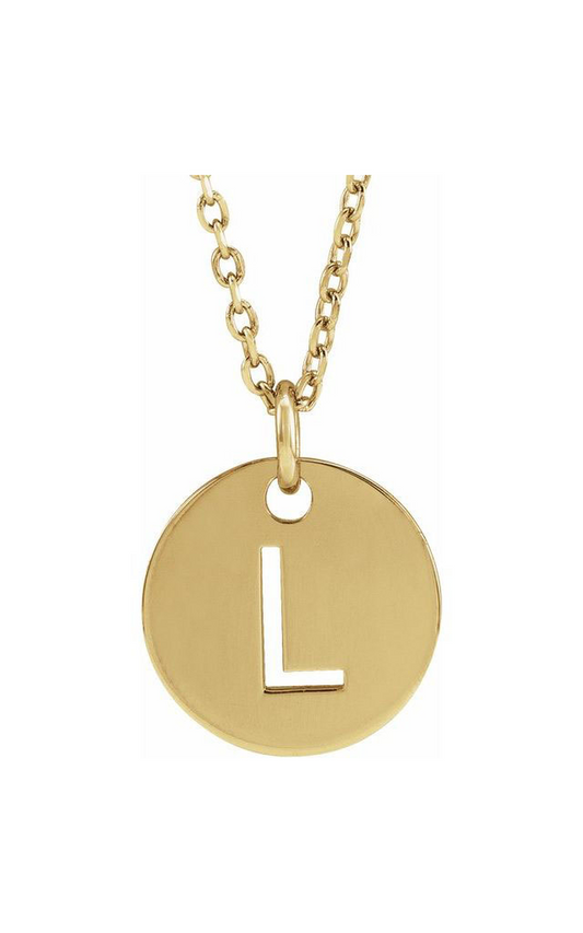 14K Yellow Gold Metal Necklace