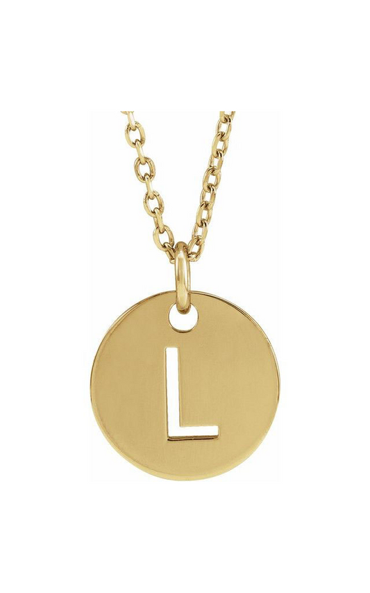 14K Yellow Gold Metal Necklace