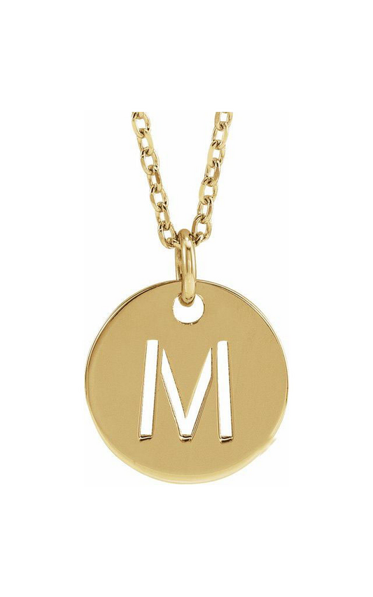 14K Yellow Gold Metal Necklace