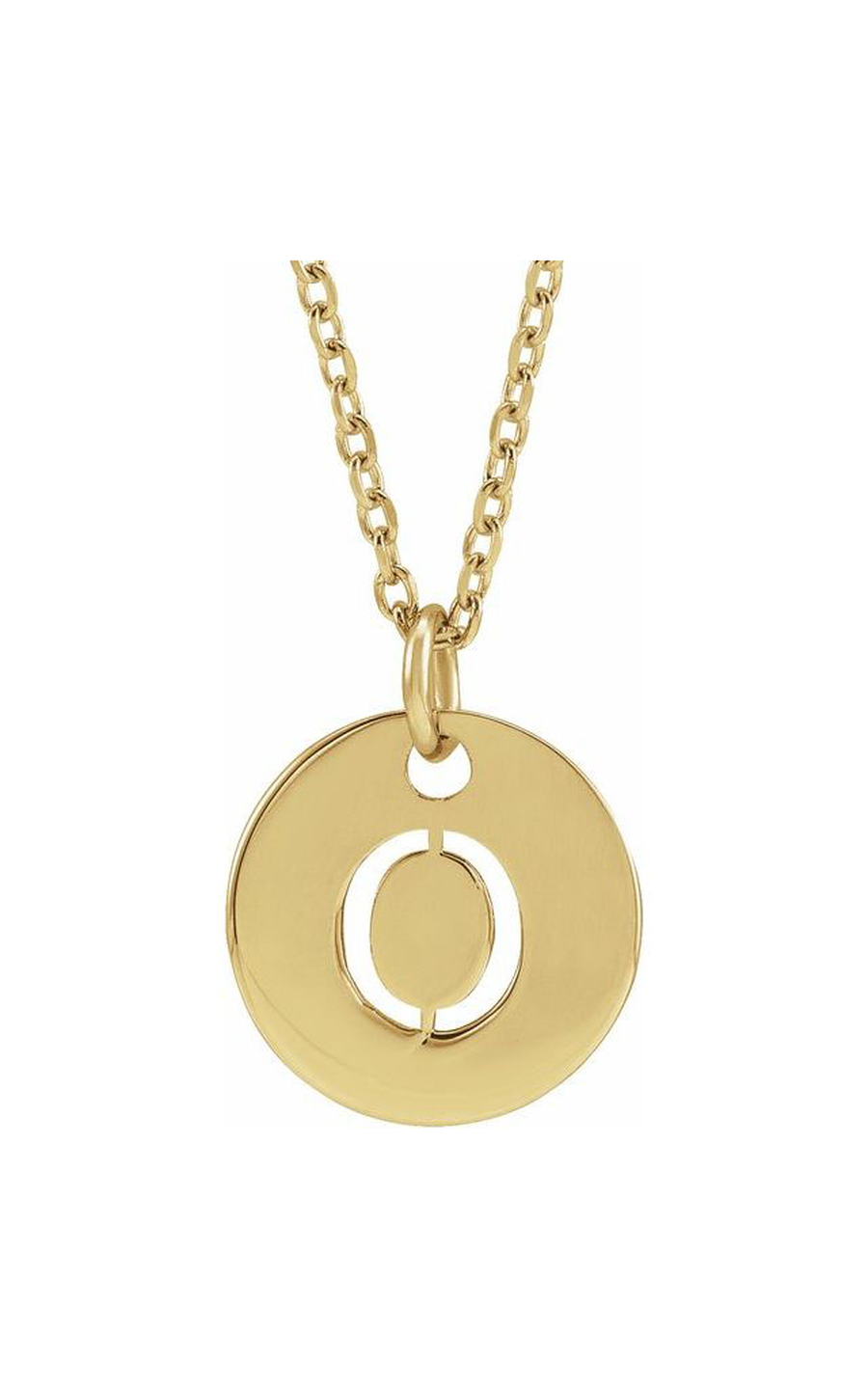 14K Yellow Gold Metal Necklace