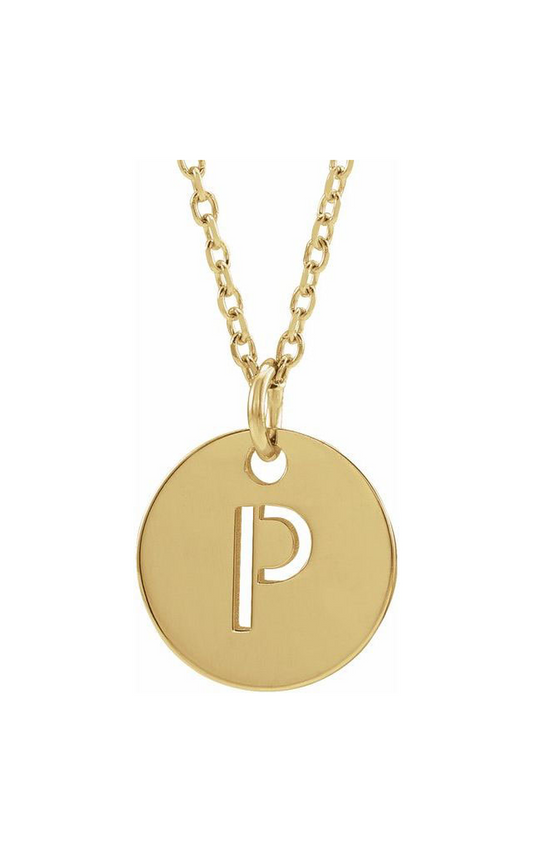 14K Yellow Gold Metal Necklace