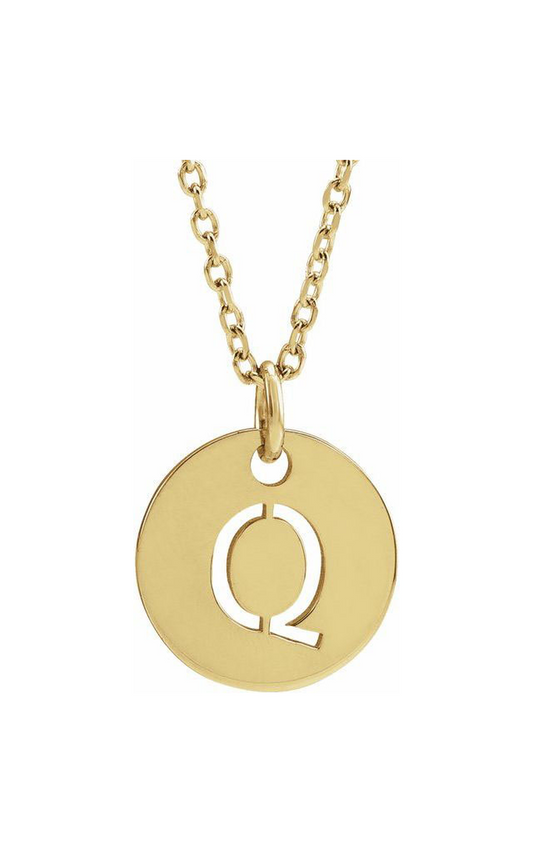 14K Yellow Gold Metal Necklace