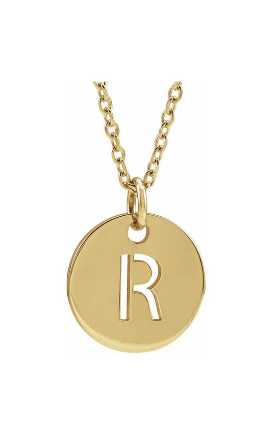 14K Yellow Gold Metal Necklace