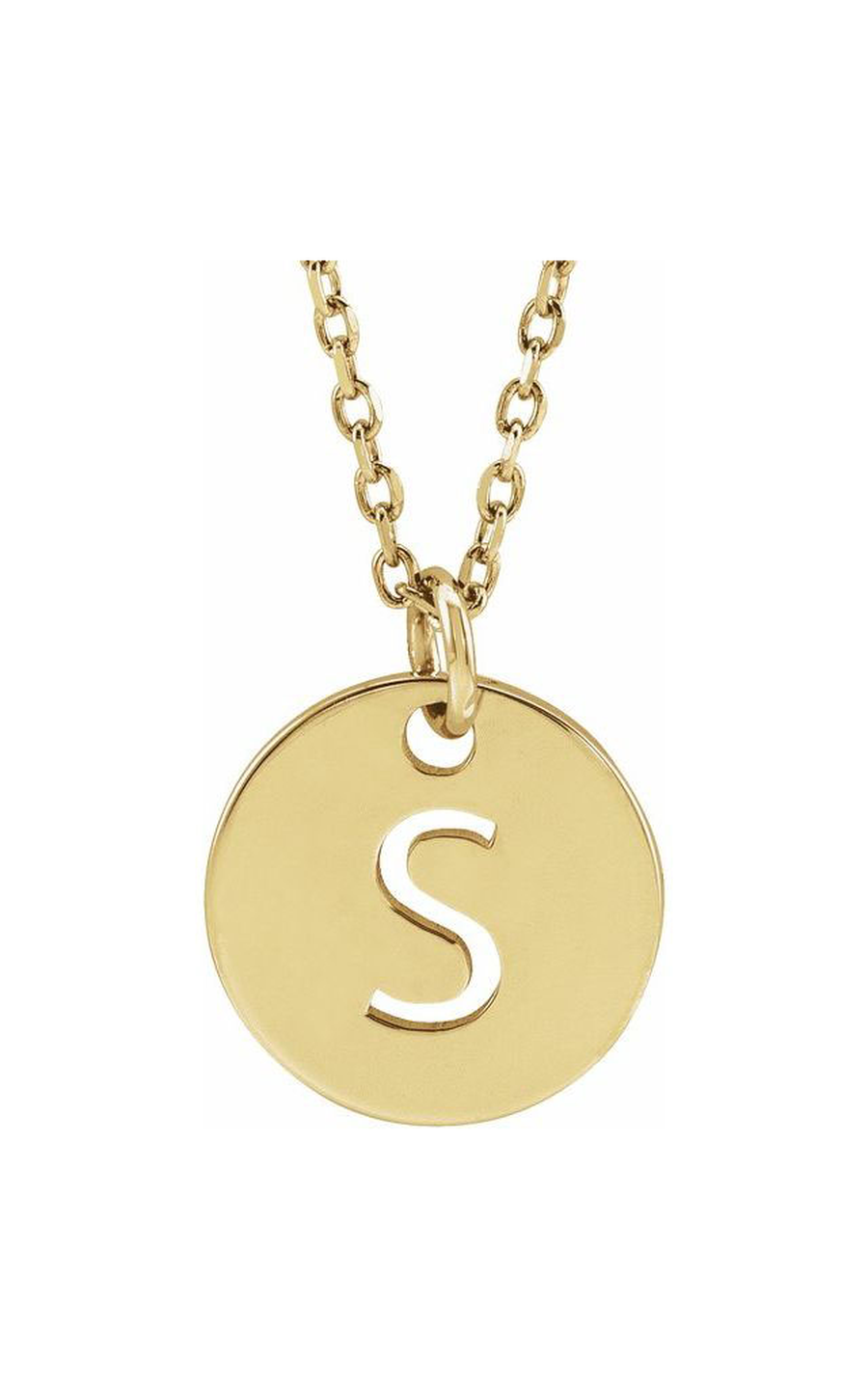 14K Yellow Gold Metal Necklace