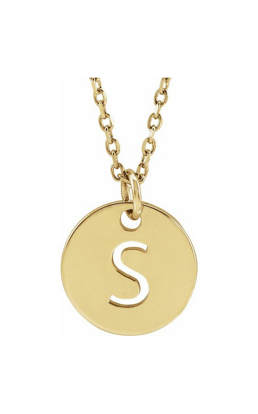 14K Yellow Gold Metal Necklace