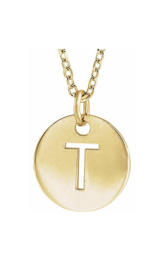 14K Yellow Gold Metal Necklace