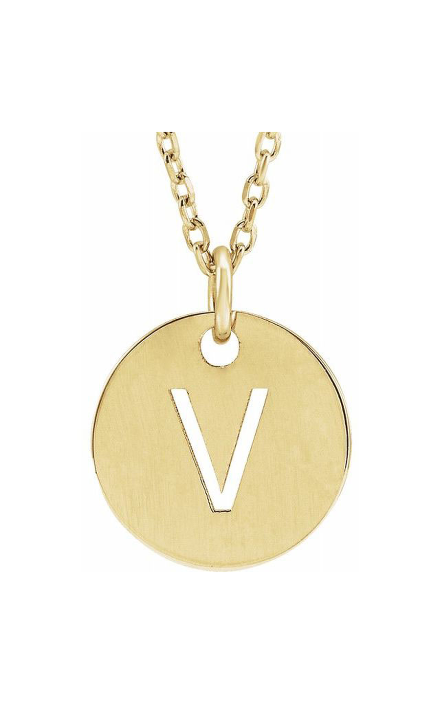 14K Yellow Gold Metal Necklace