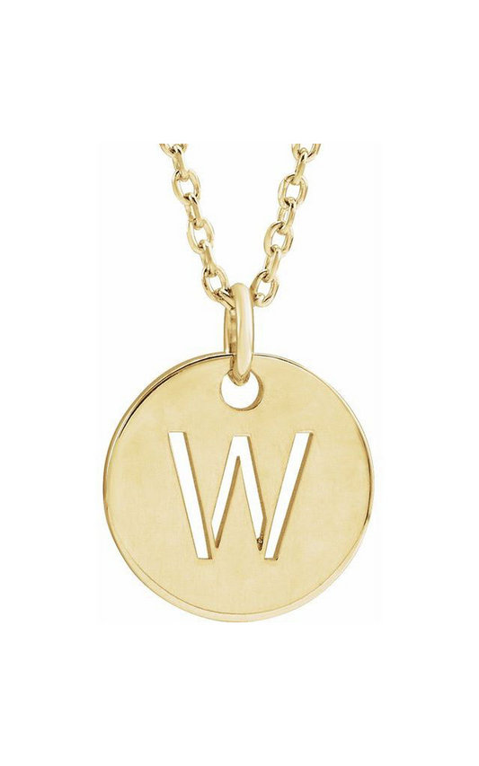 14K Yellow Gold Metal Necklace