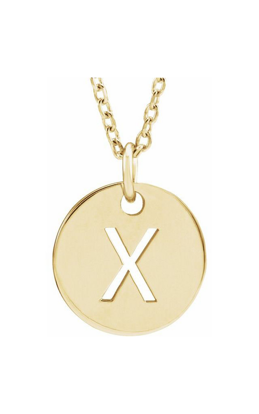 14K Yellow Gold Metal Necklace