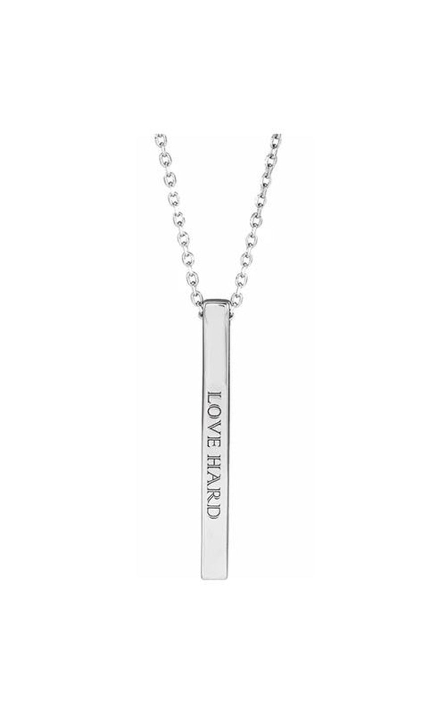 14K White Gold Metal Necklace