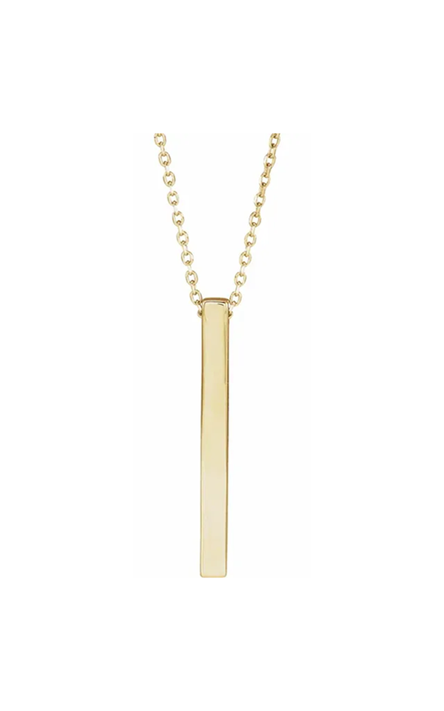 14K Yellow Gold Metal Necklace