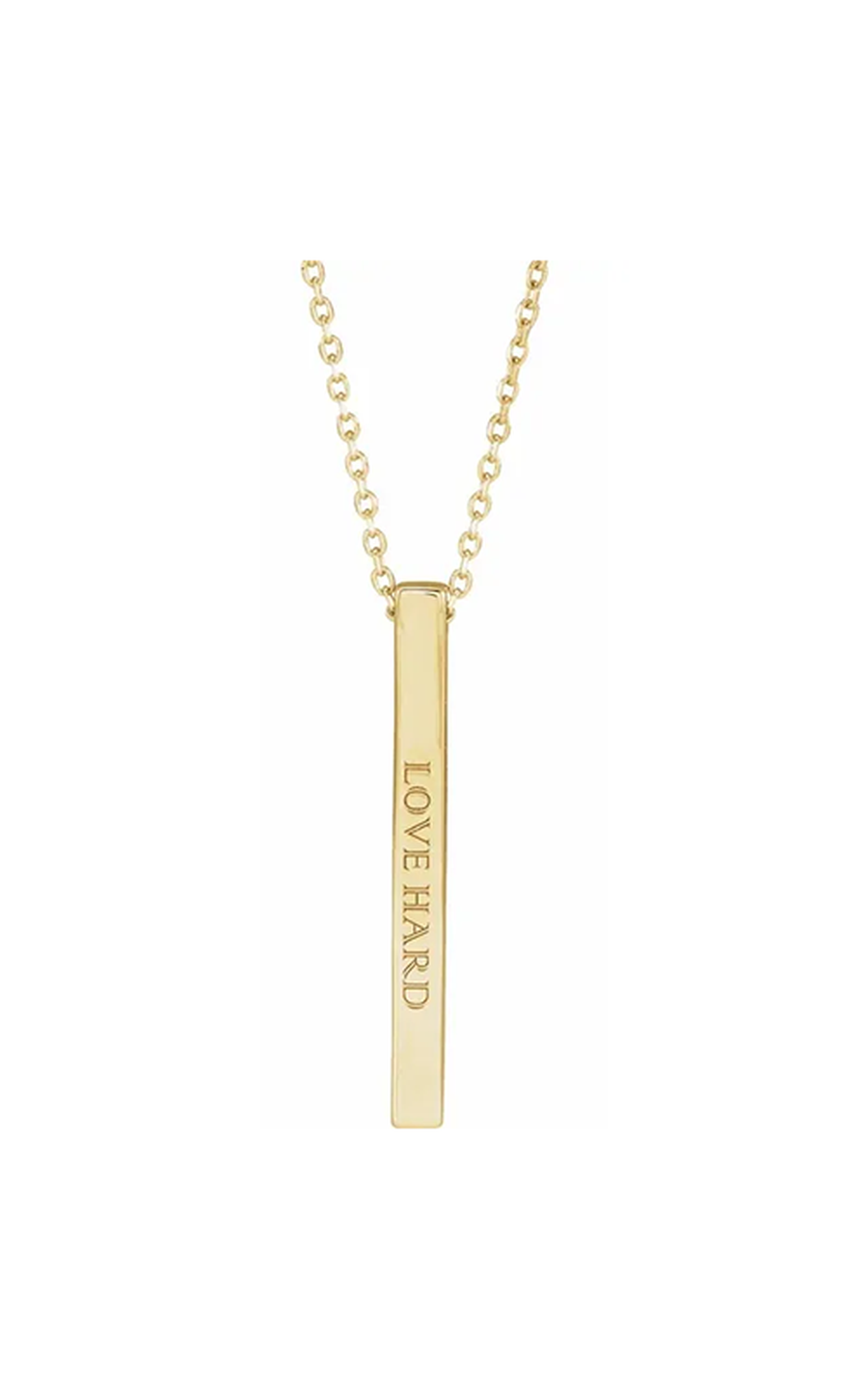 14K Yellow Gold Metal Necklace