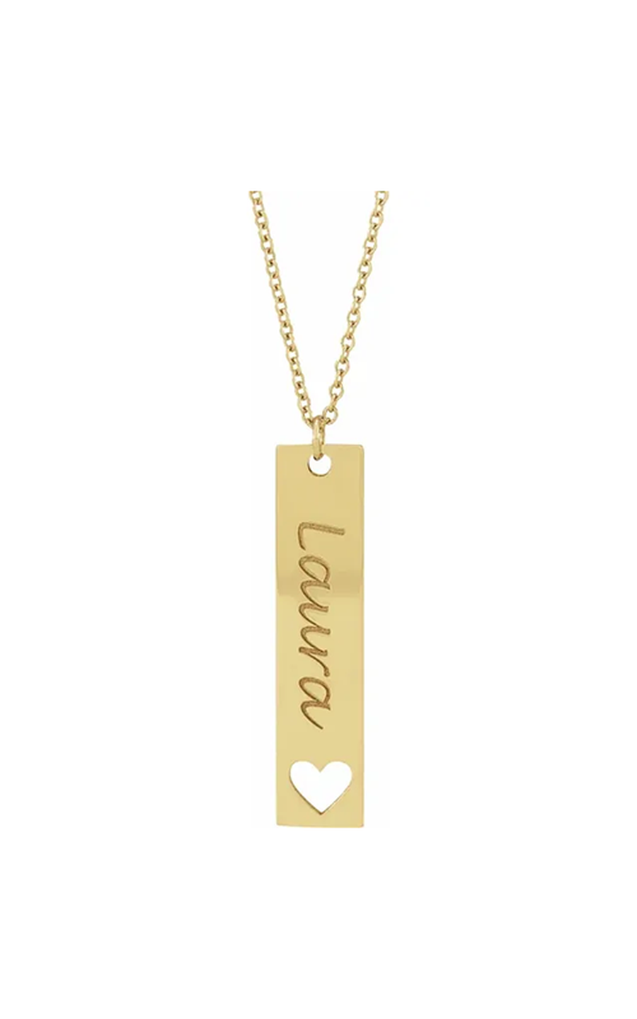 14K Yellow Gold Metal Necklace