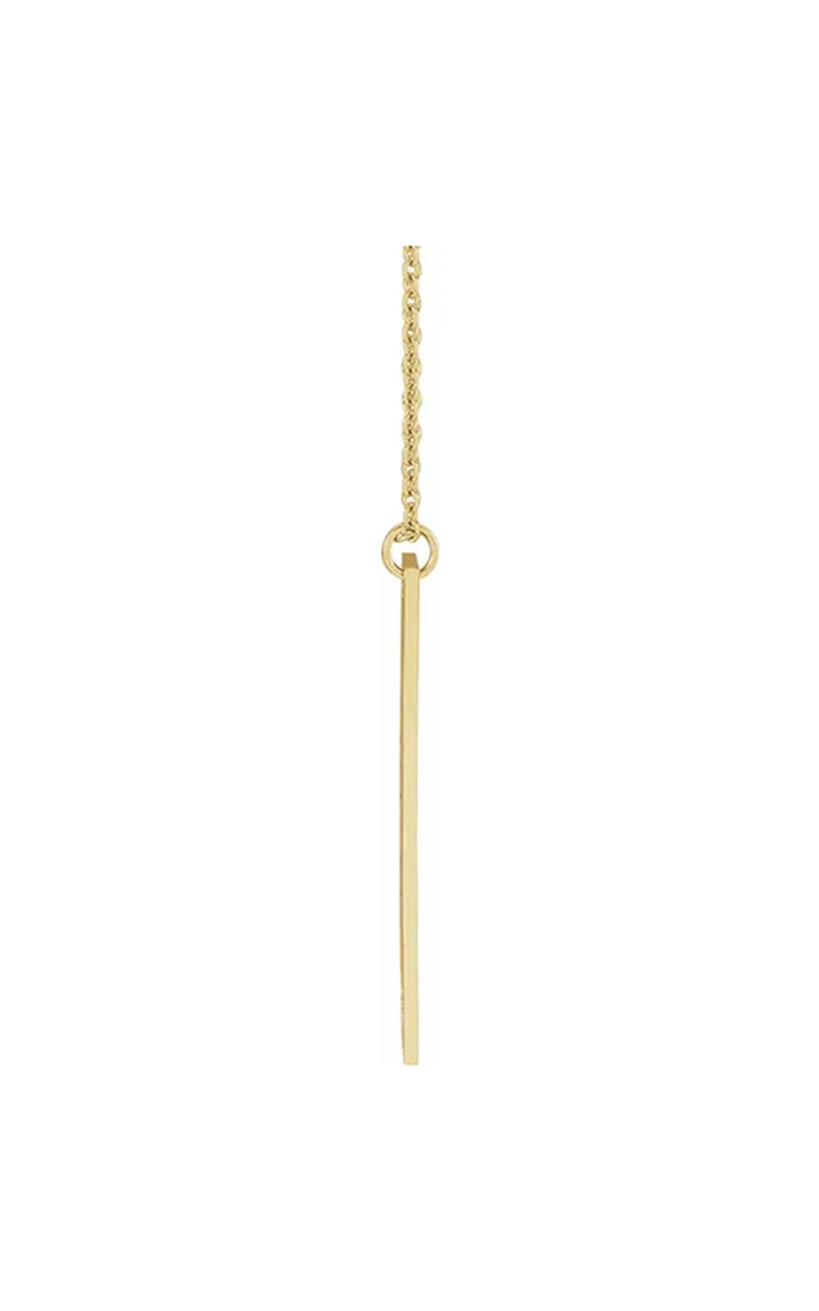 14K Yellow Gold Metal Necklace