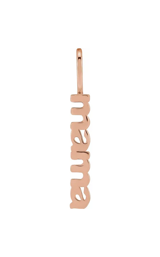 14K Rose Gold Metal Necklace