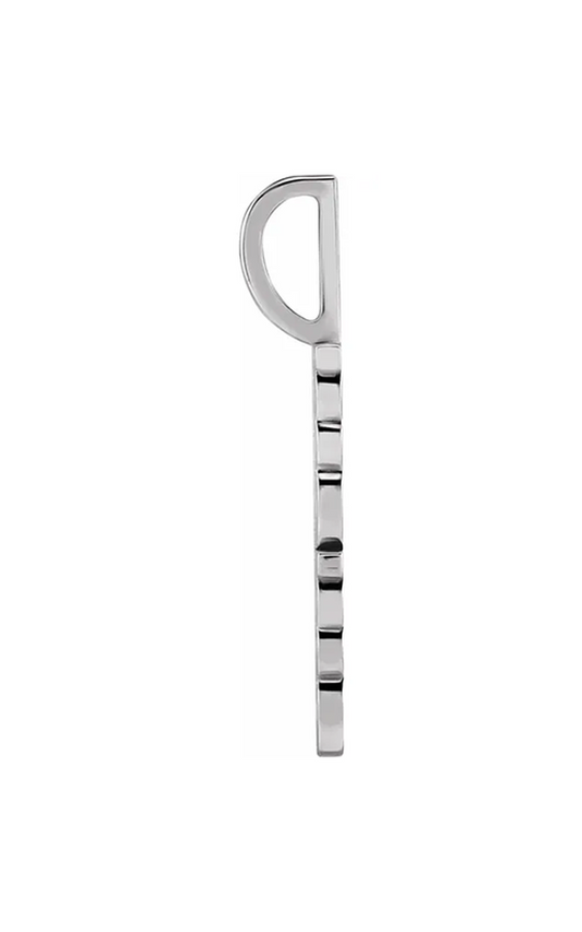 14K White Gold Metal Necklace