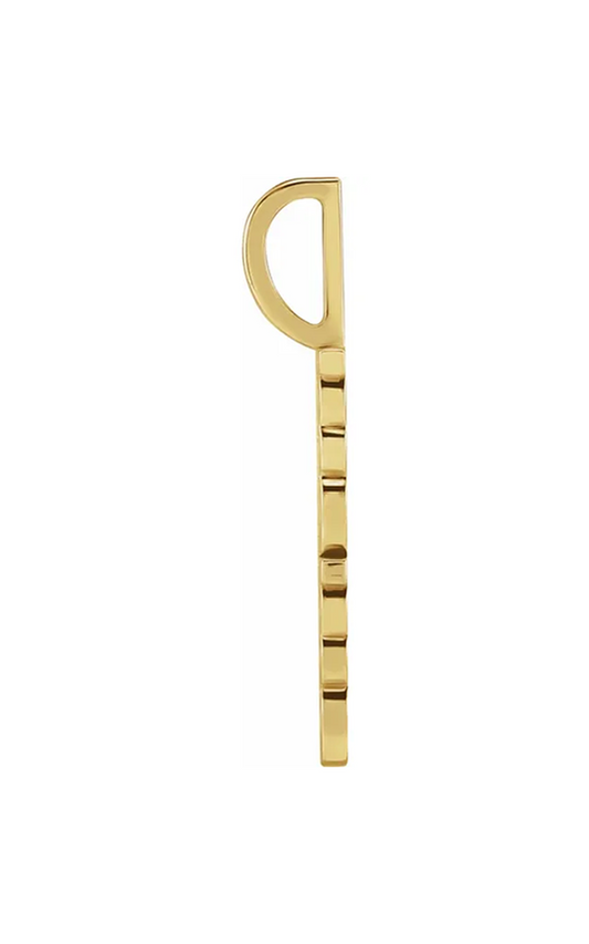 14K Yellow Gold Metal Necklace