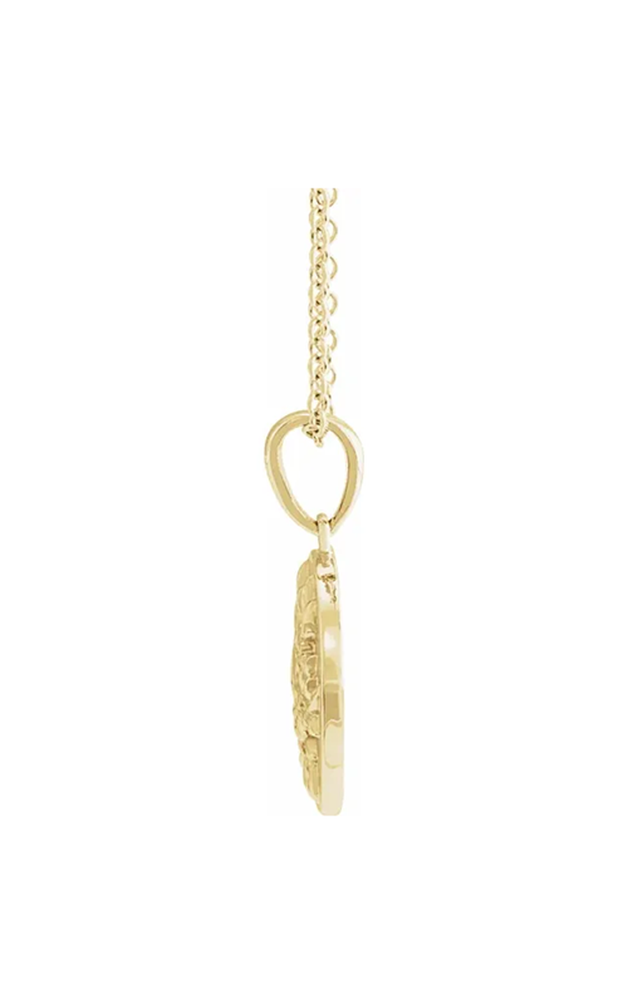 14K Yellow Gold Metal Necklace