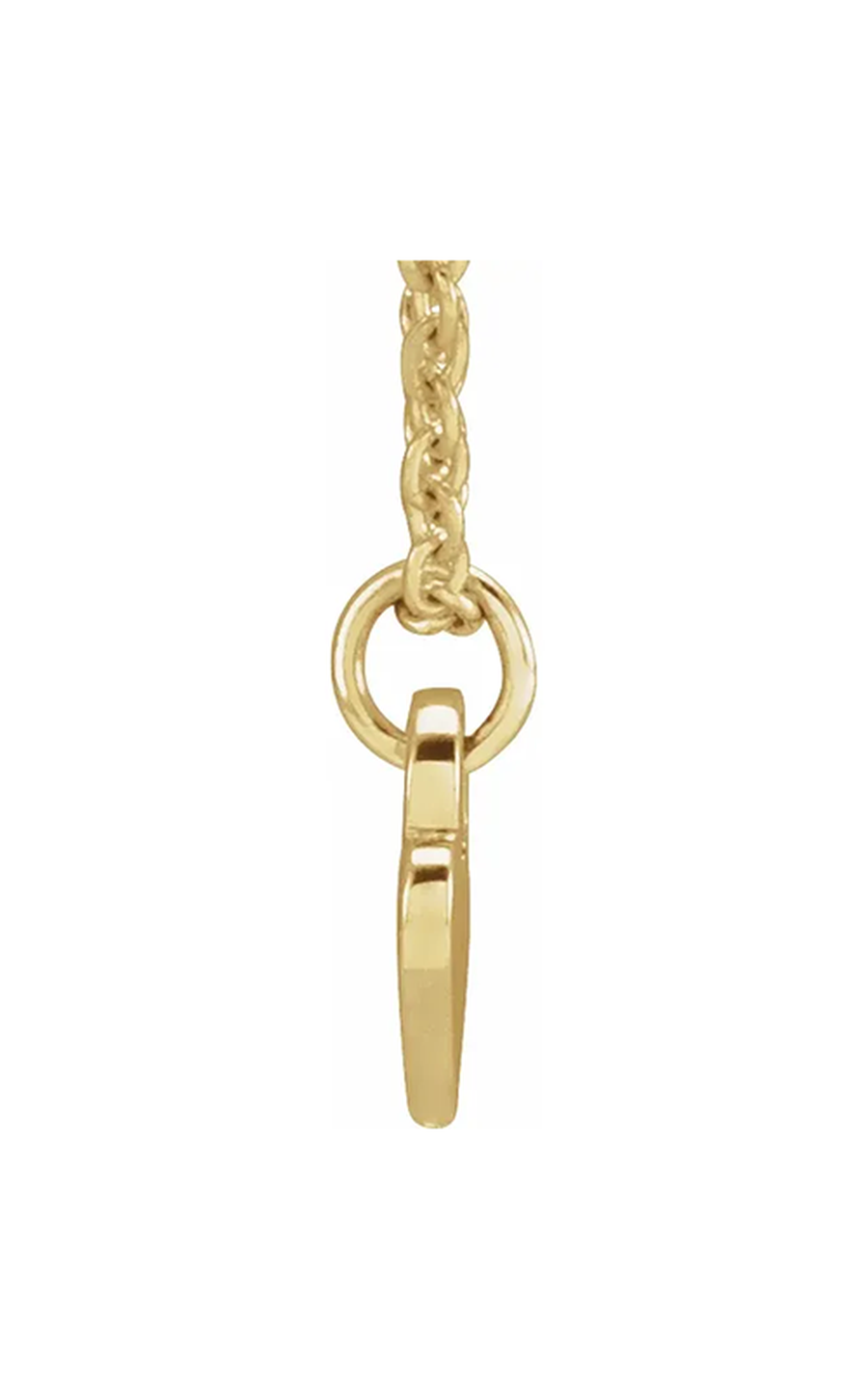 14K Yellow Gold Metal Necklace