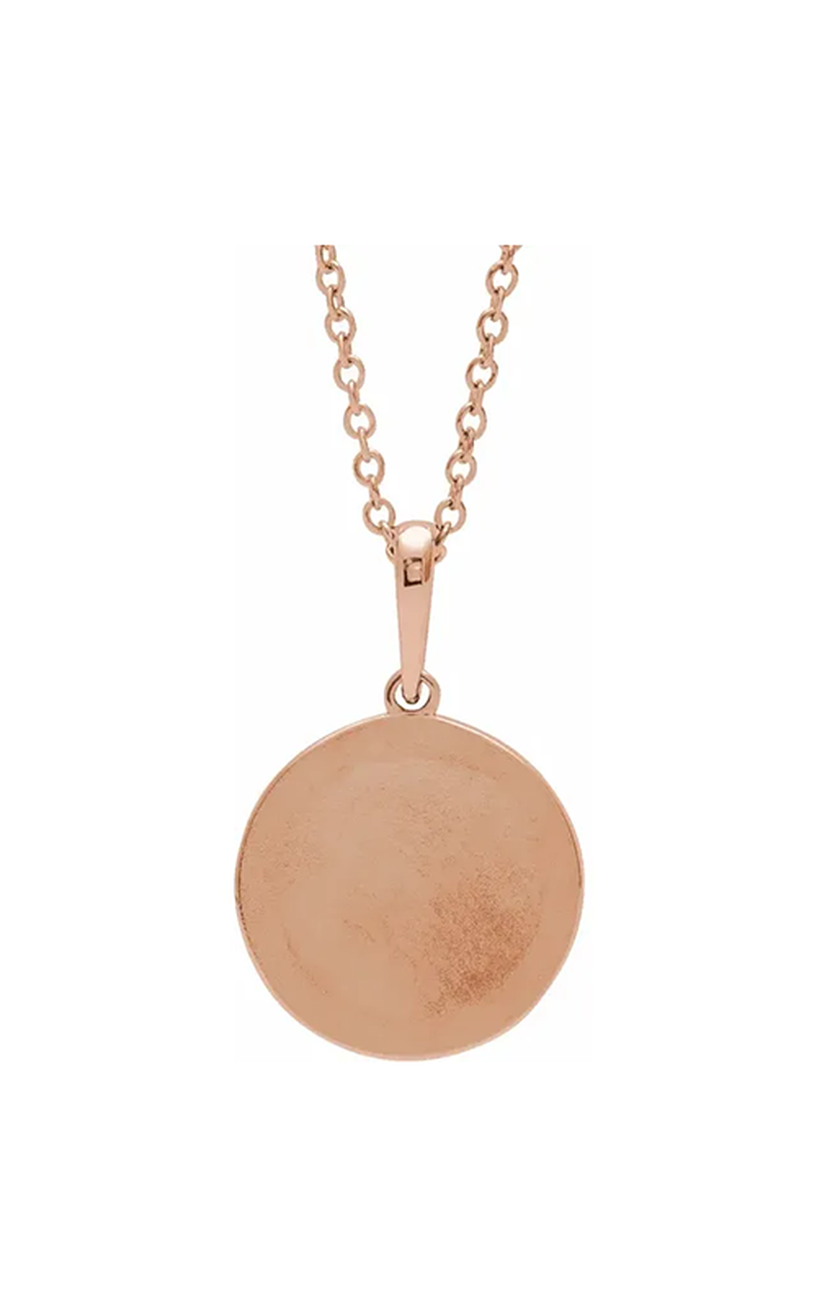 14K Rose Gold Metal Necklace