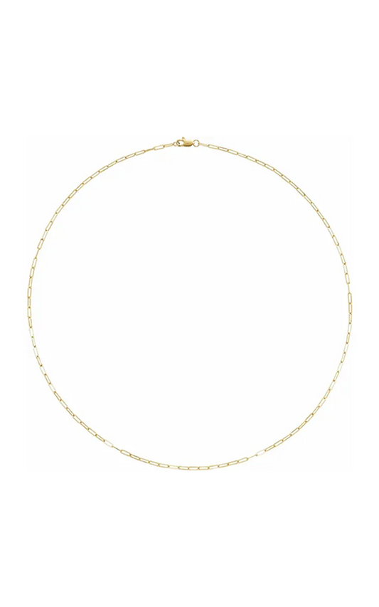 14K Yellow Gold Metal Necklace