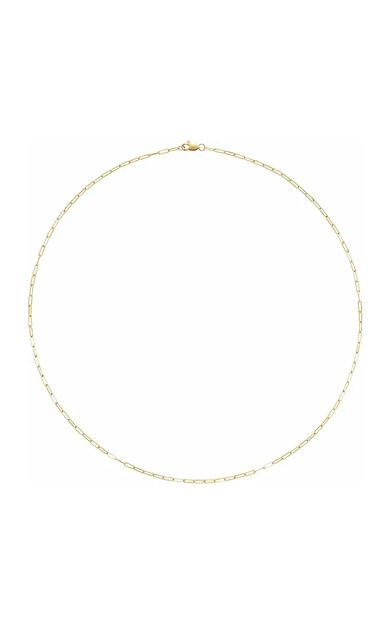 14K Yellow Gold Metal Necklace