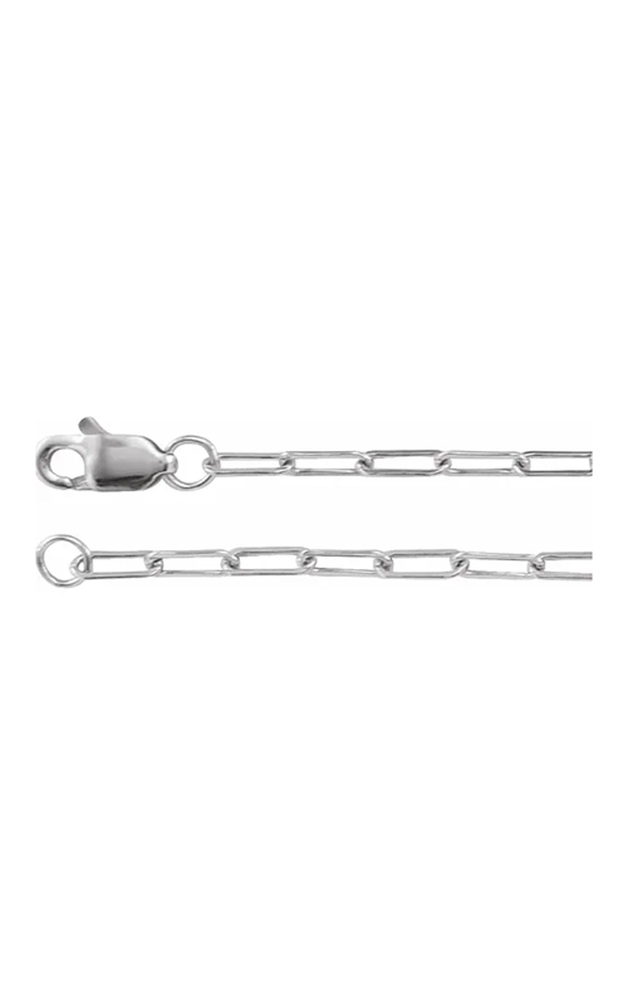 14K White Gold Metal Necklace