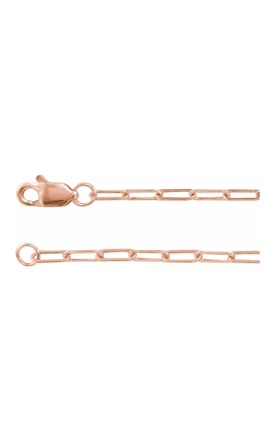 14K Rose Gold Metal Necklace