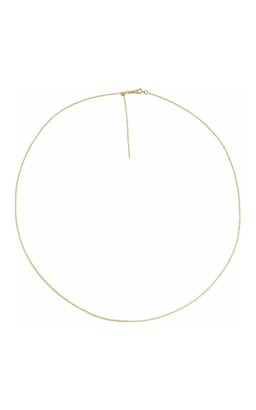 14K Yellow Gold Metal Necklace