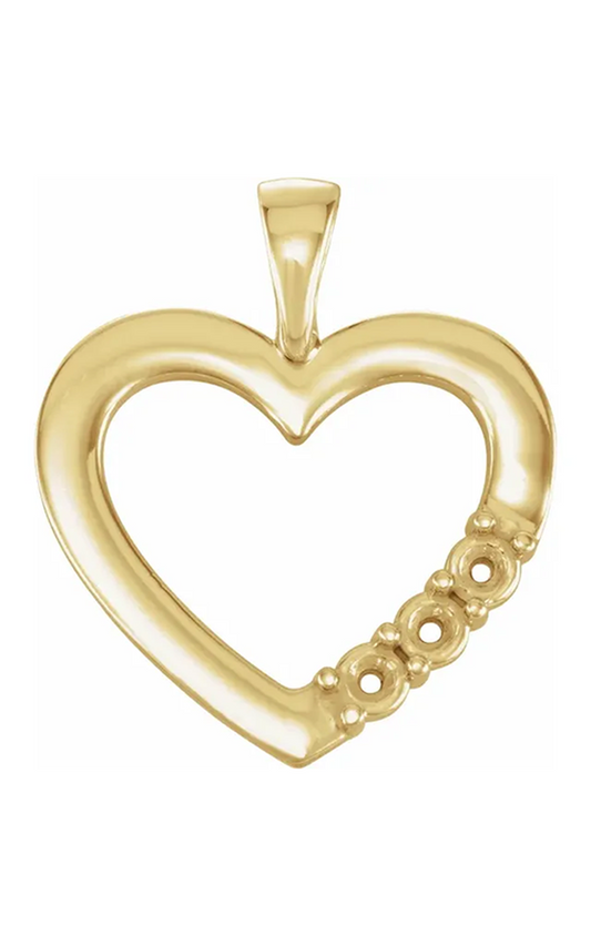 14K Yellow Gold Gemstone Necklace