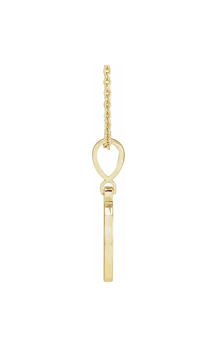 14K Yellow Gold Gemstone Necklace