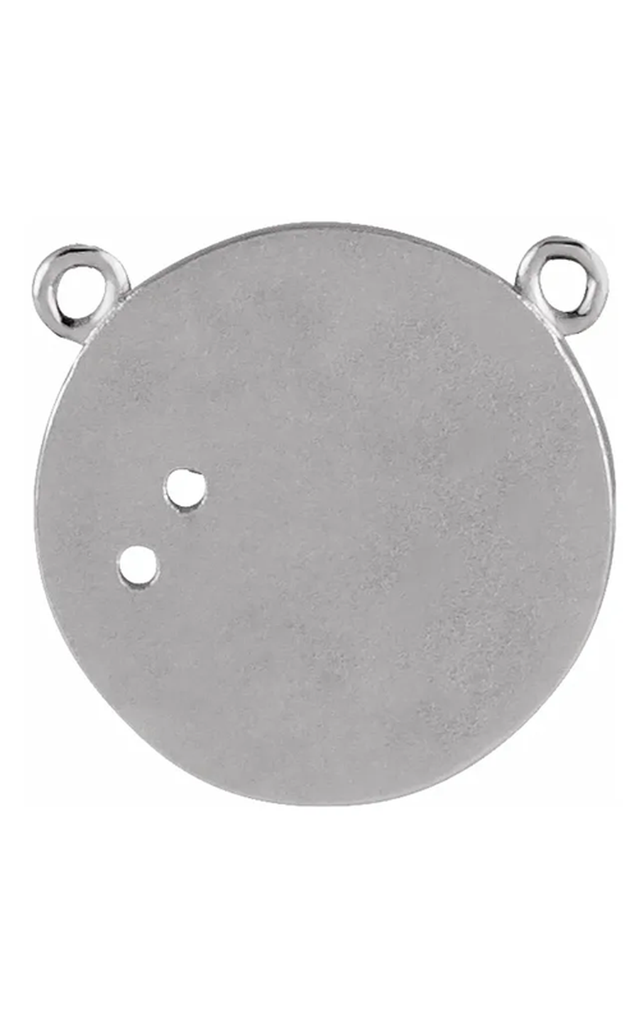14K White Gold Gemstone Necklace