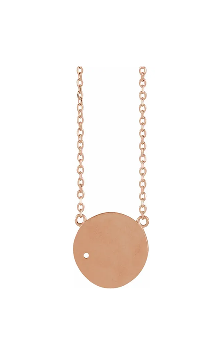 14K Rose Gold Gemstone Necklace