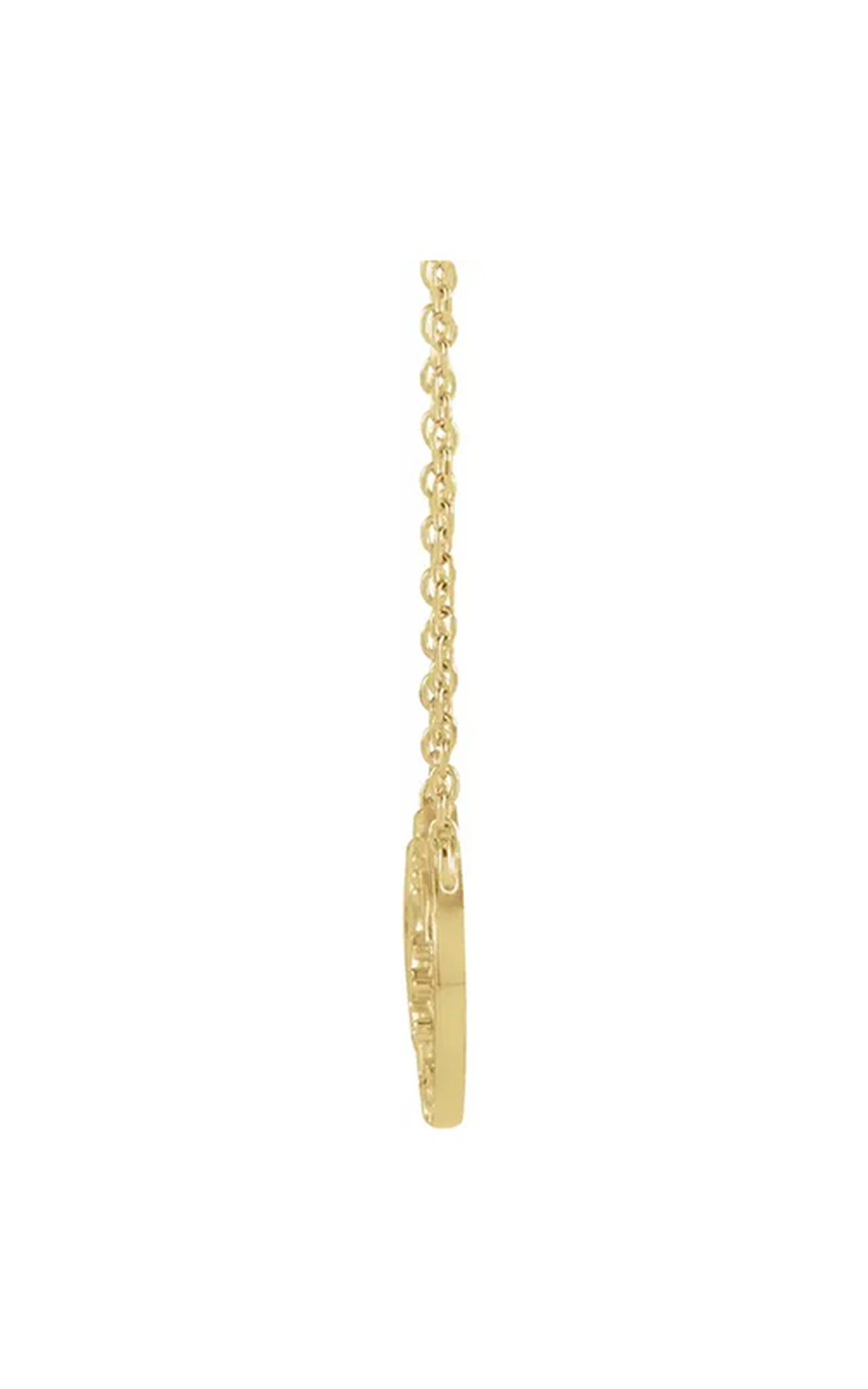 14K Yellow Gold Gemstone Necklace